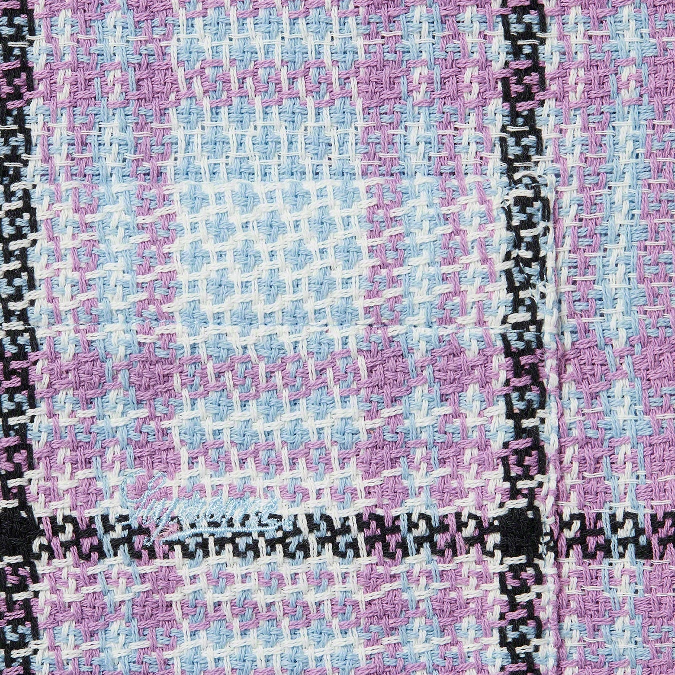 Basket Weave Plaid Shirt view 12